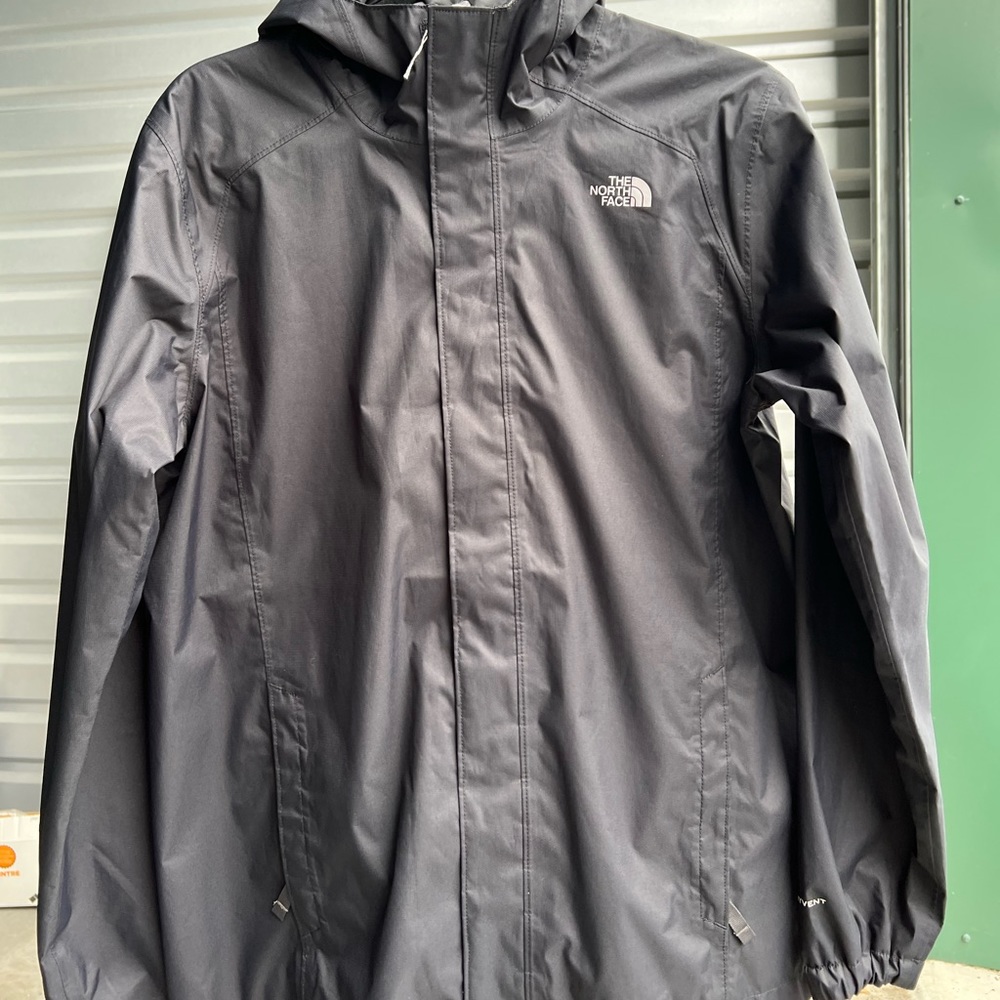 Black Northface windbreaker XL kids sizing - Picture 1 of 3